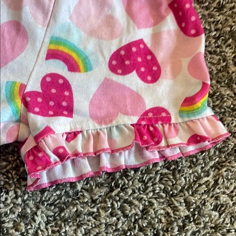 Carter's Girls Pajama Short Bottoms - Green, Yellow, Pink